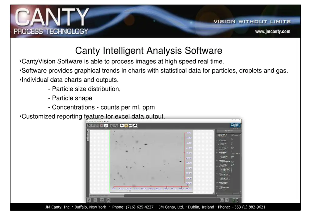 canty intelligent analysis software cantyvision