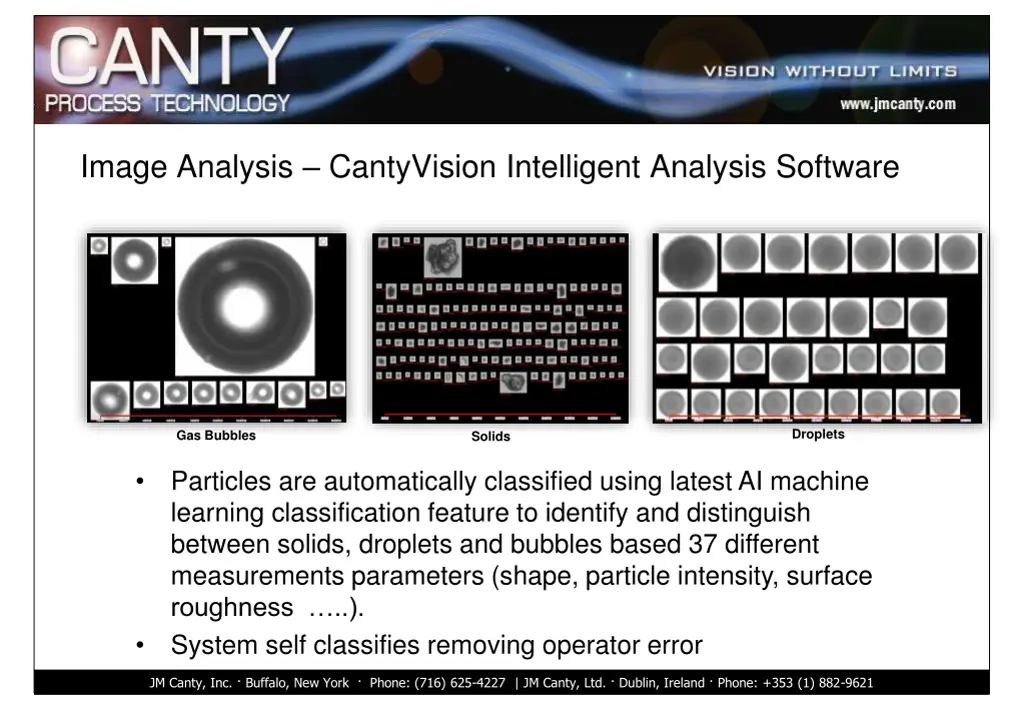 image analysis cantyvision intelligent analysis