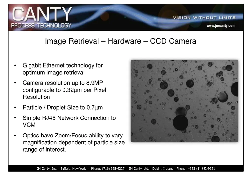 image retrieval hardware ccd camera