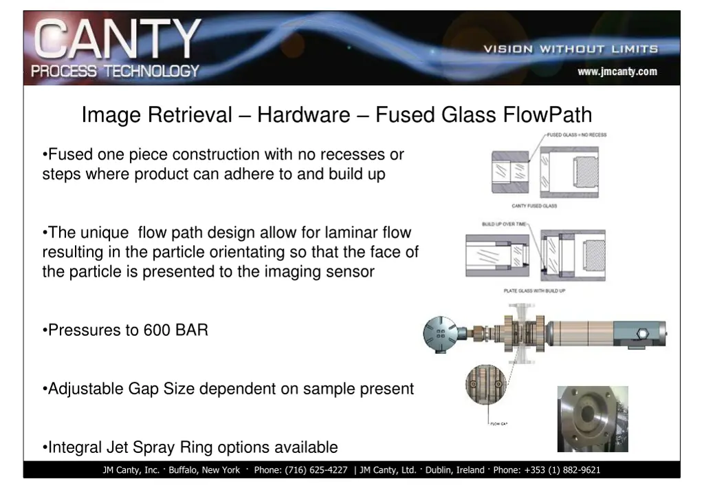 image retrieval hardware fused glass flowpath