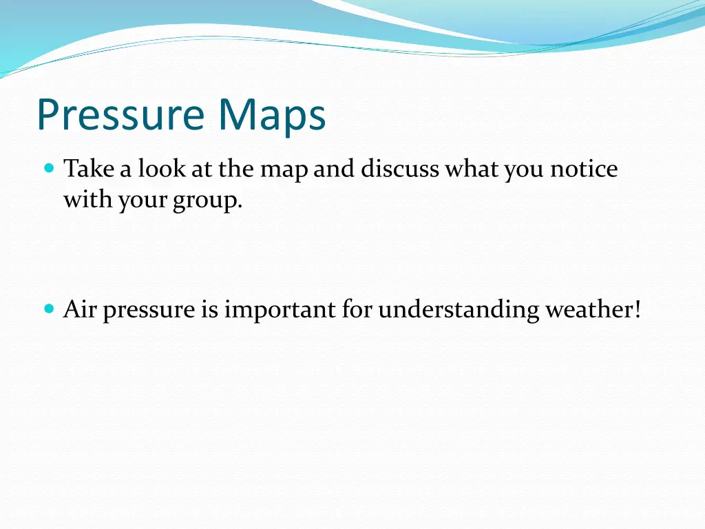 pressure maps