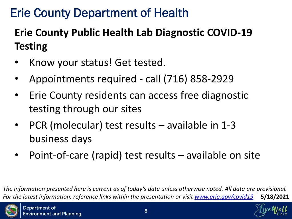 erie county department of health erie county 2