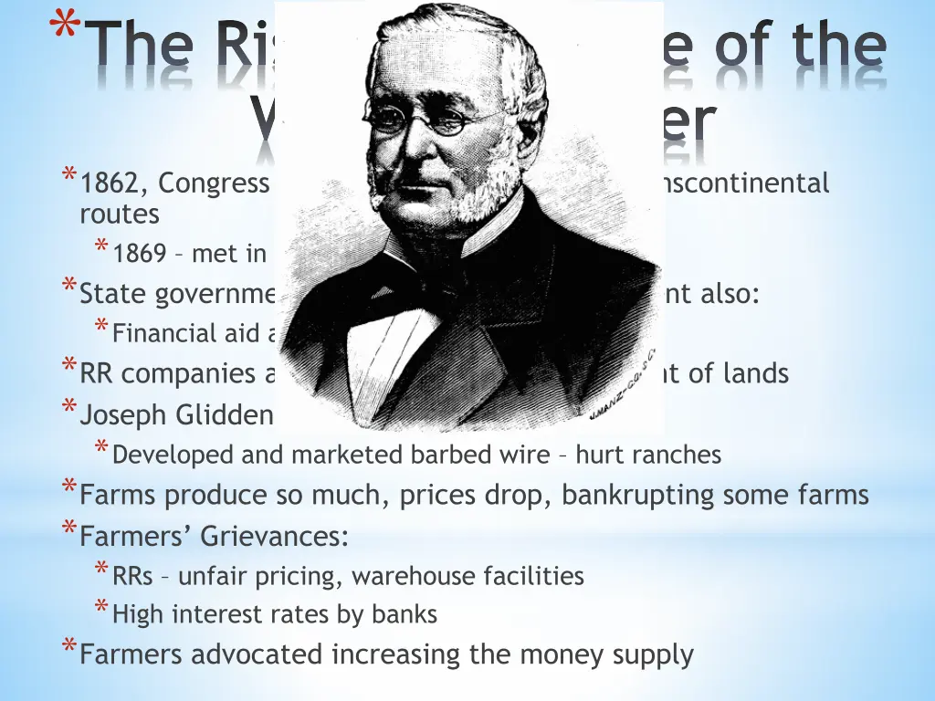 the rise and decline of the western farmer 1862