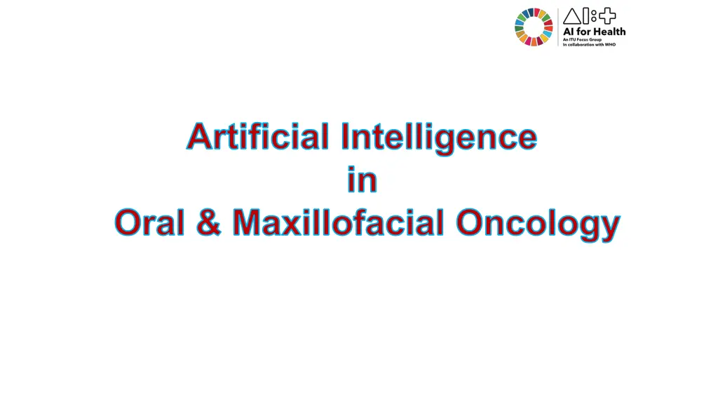 artificial intelligence in oral maxillofacial