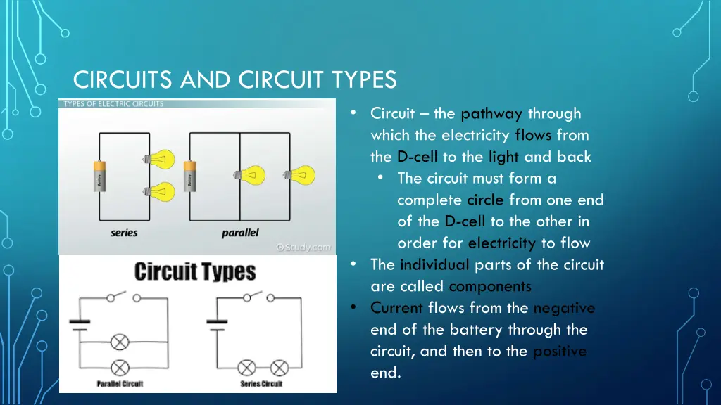 circuits and circuit types