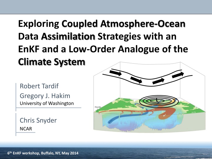 exploring coupled atmosphere ocean data