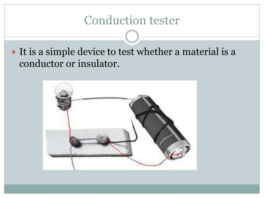 conduction tester