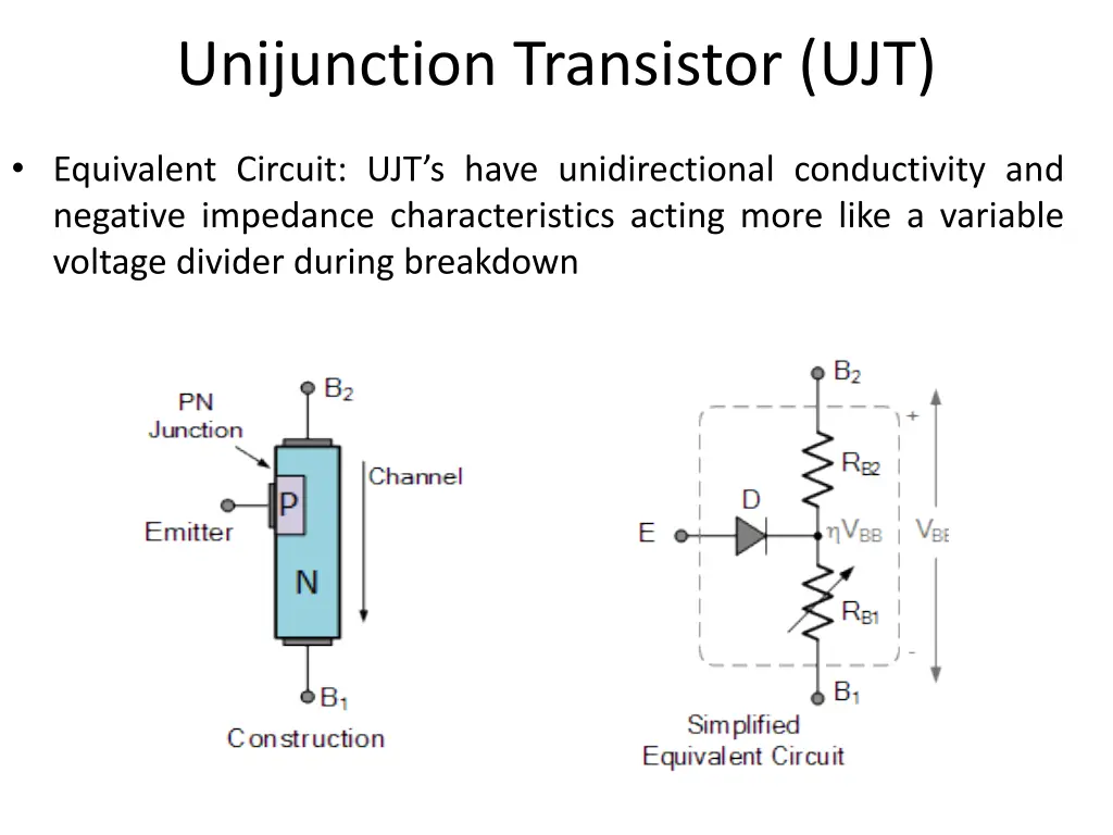 unijunction transistor ujt