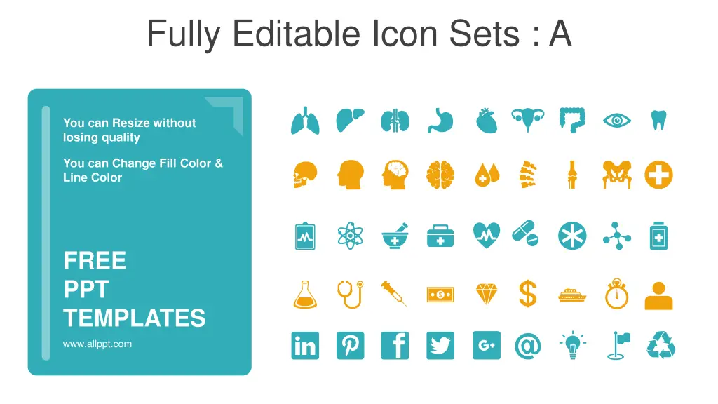 fully editable icon sets a