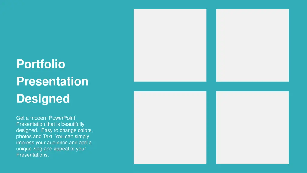 portfolio presentation designed 1