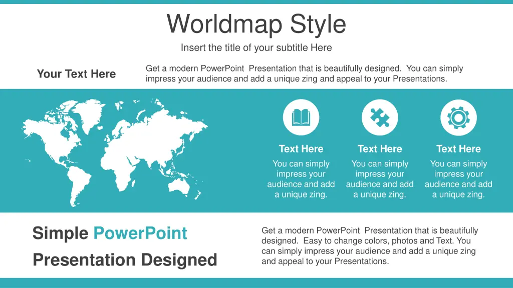 worldmap style insert the title of your subtitle