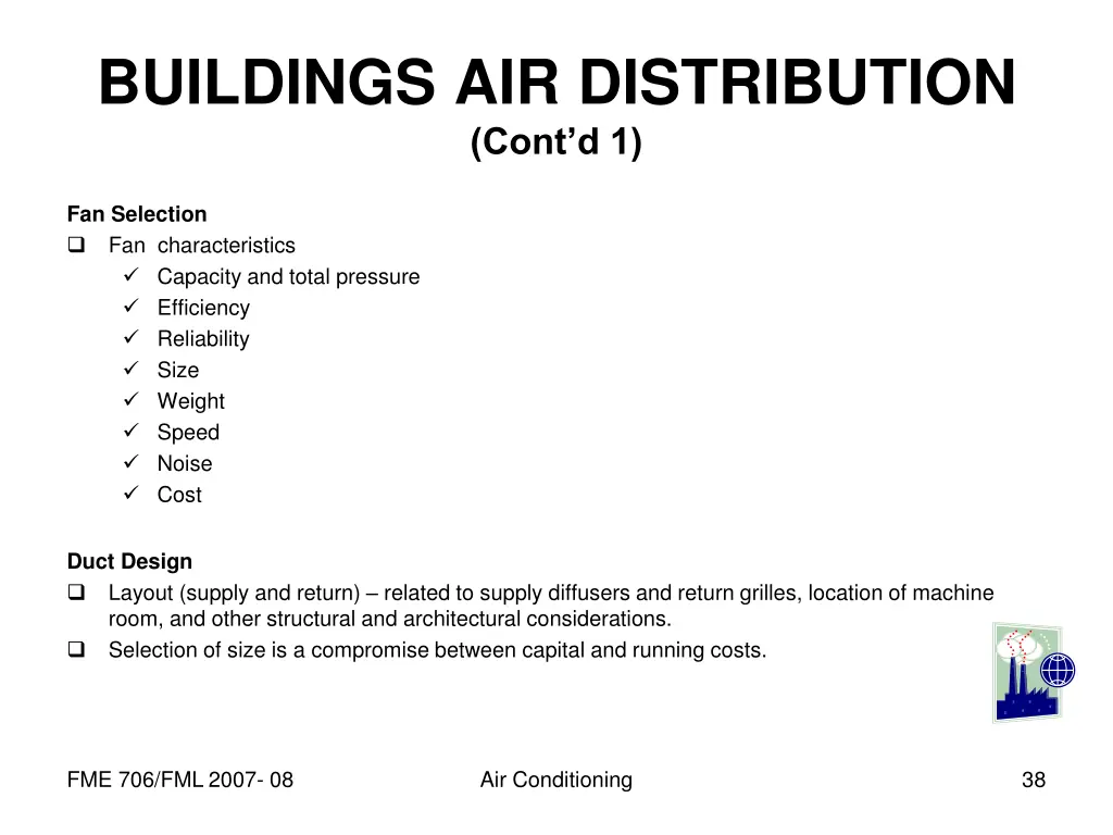 buildings air distribution cont d 1