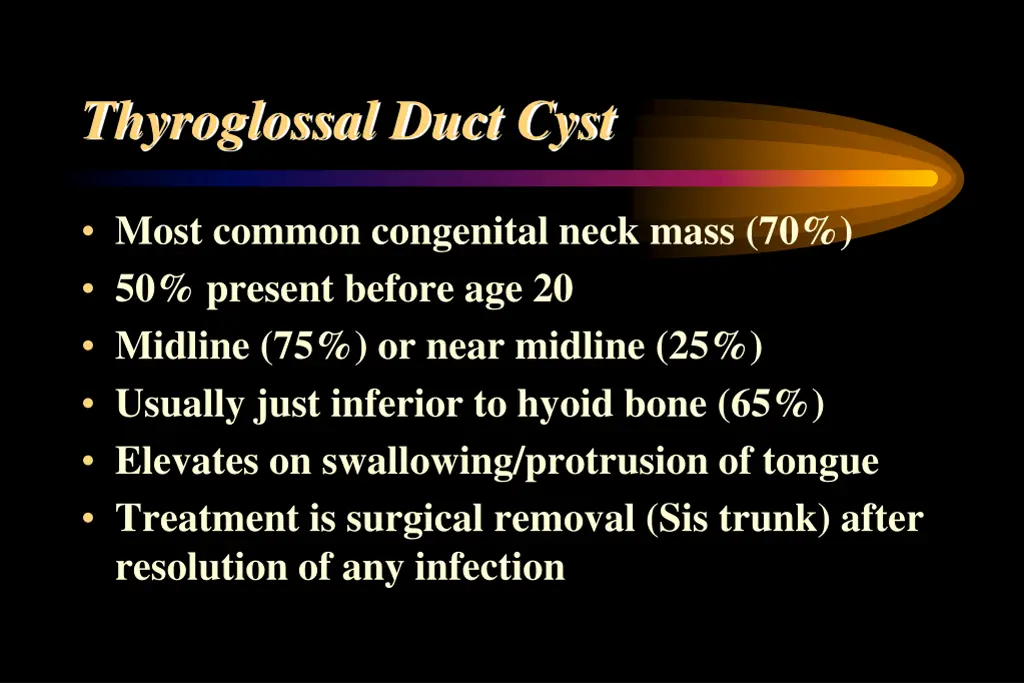 thyroglossal duct cyst