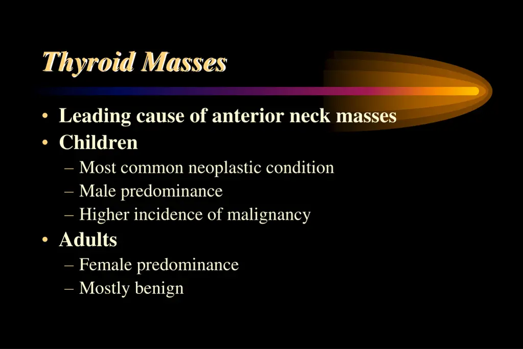 thyroid masses