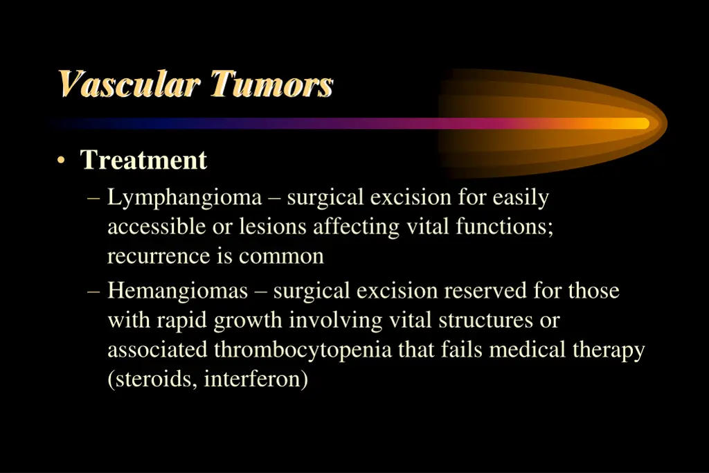 vascular tumors 1