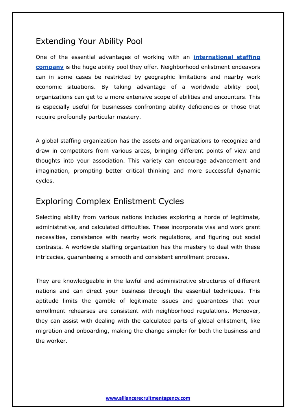 extending your ability pool