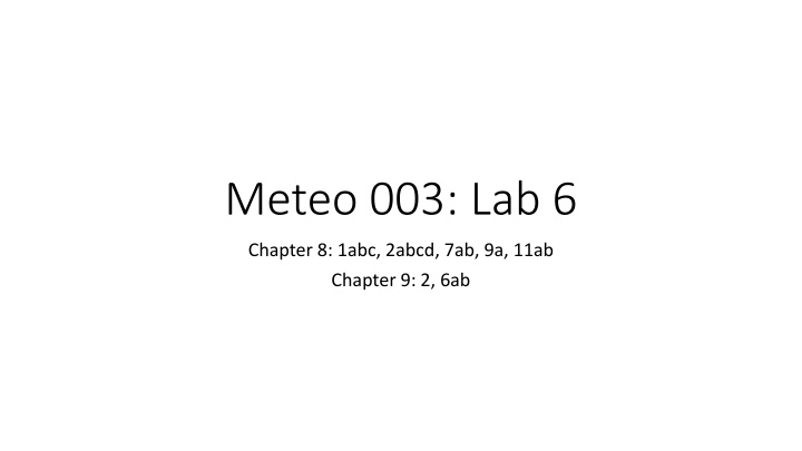 meteo 003 lab 6