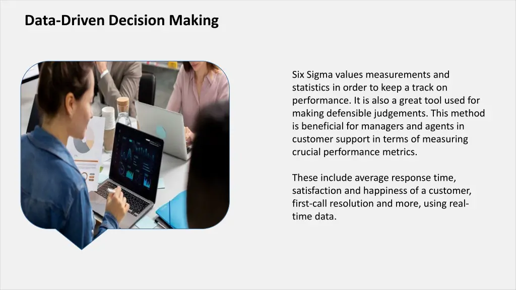 data driven decision making