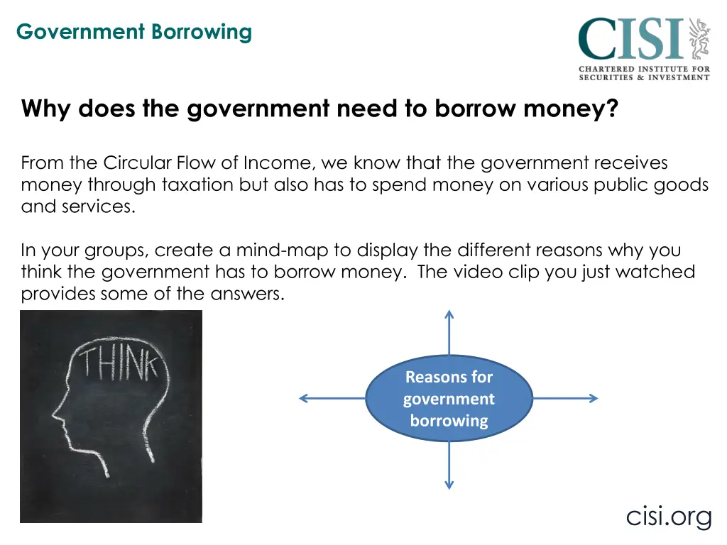 government borrowing