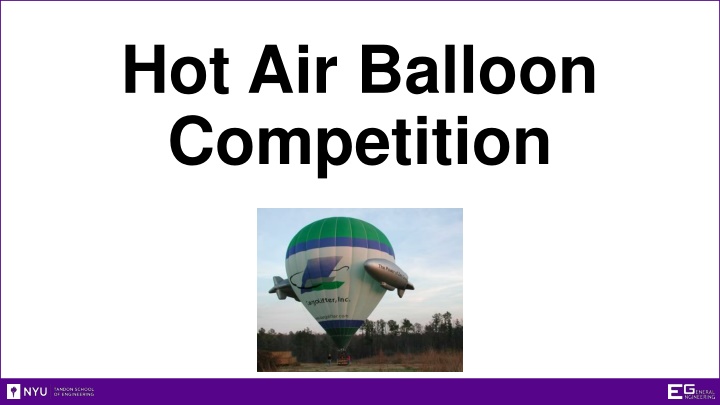 hot air balloon competition