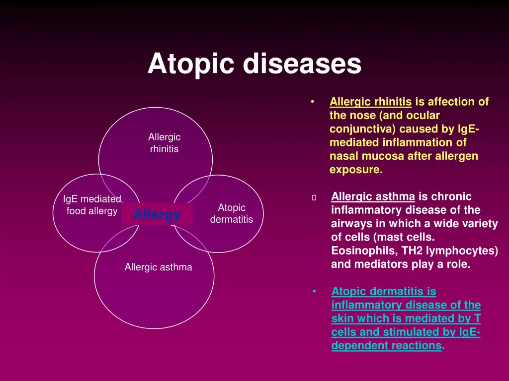 atopic diseases