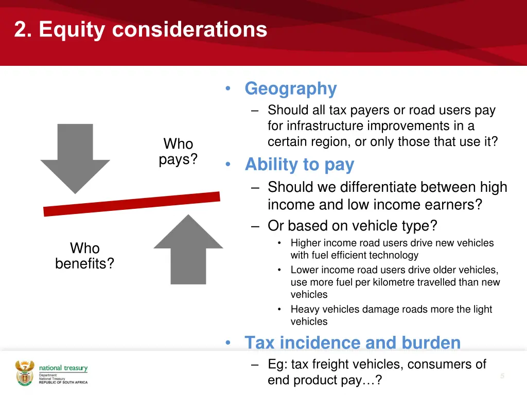 2 equity considerations