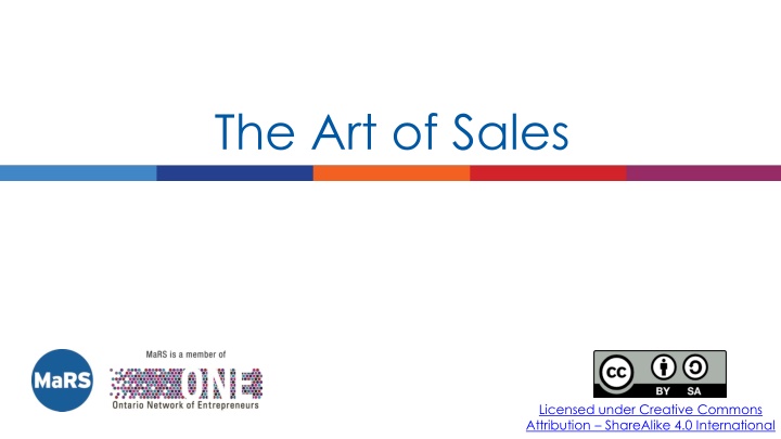 the art of sales