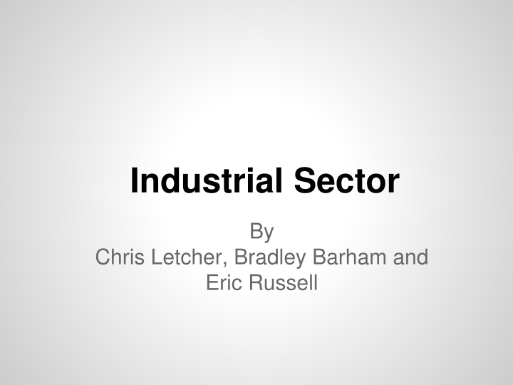 industrial sector