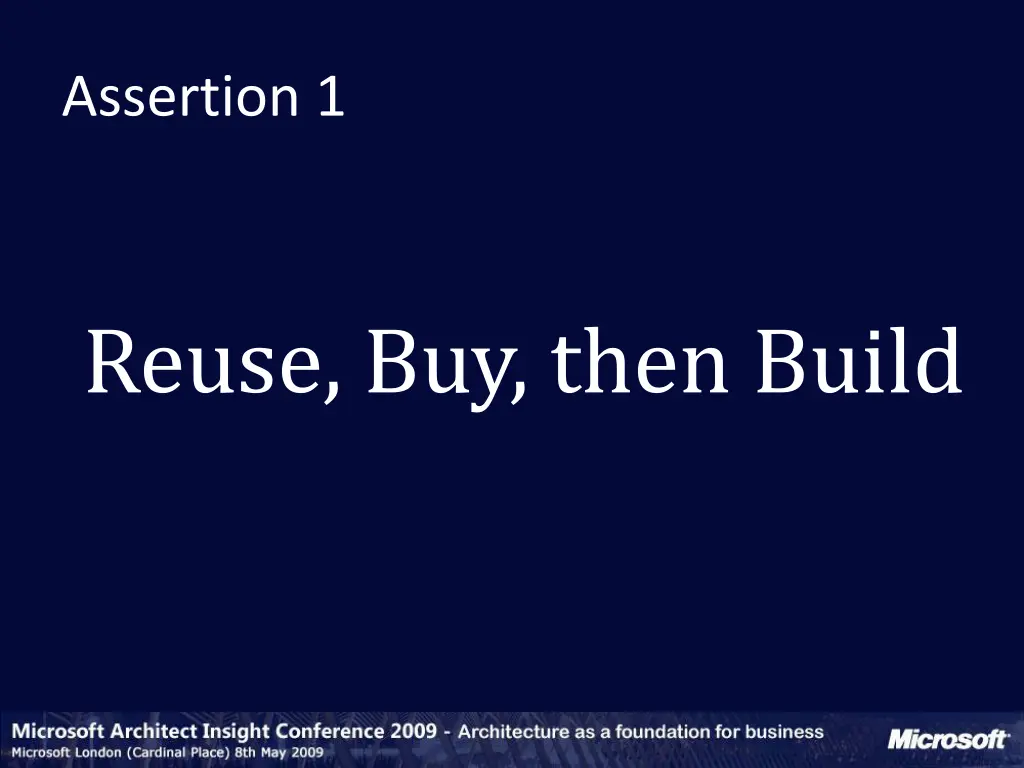assertion 1