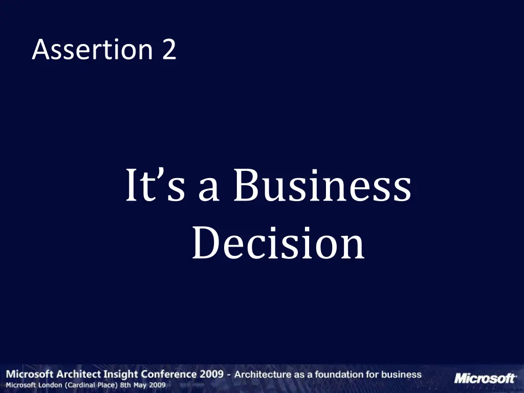 assertion 2