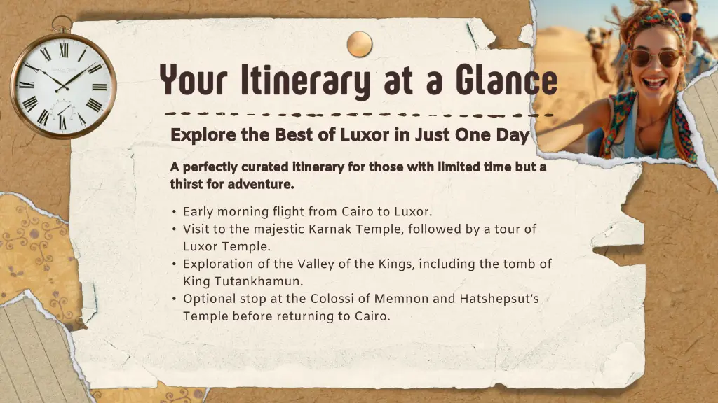 explore the best of luxor in just one day