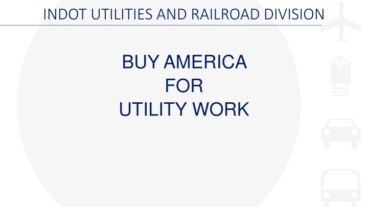 indot utilities and railroad division