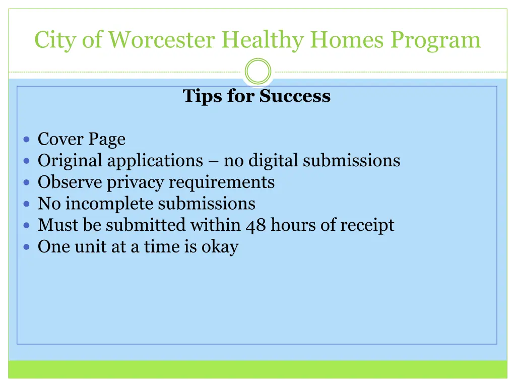 city of worcester healthy homes program 4