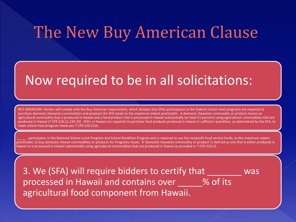 the new buy american clause 2