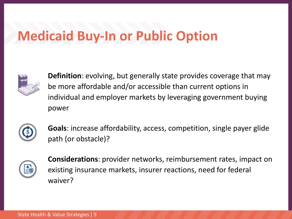 medicaid buy in or public option