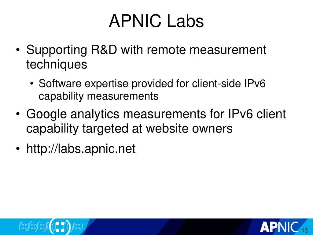 apnic labs