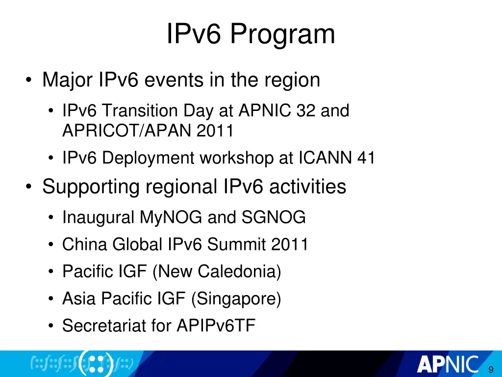 ipv6 program