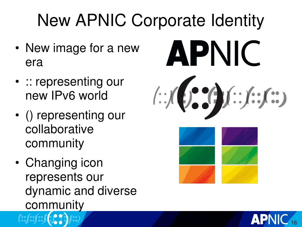 new apnic corporate identity