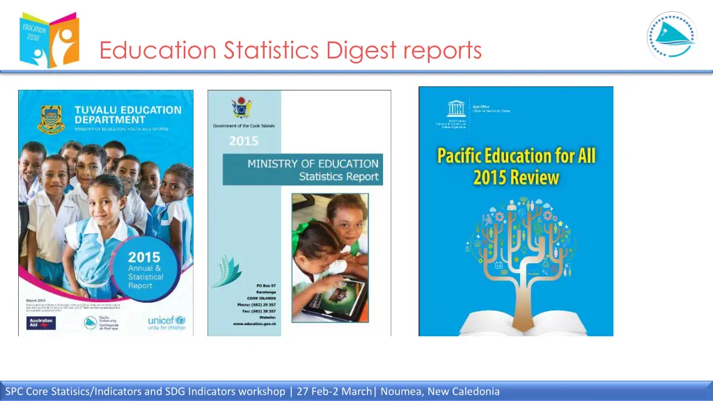 education statistics digest reports