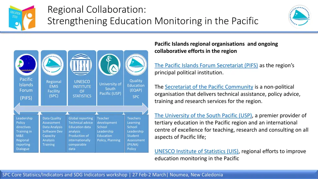 regional collaboration strengthening education