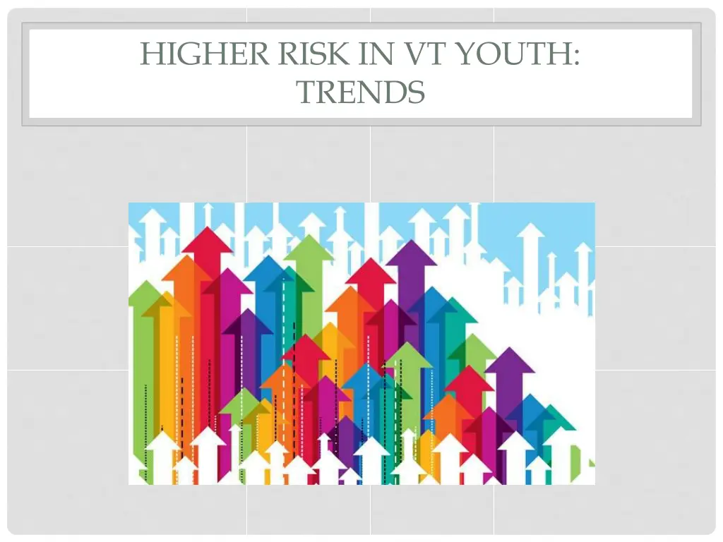 higher risk in vt youth trends