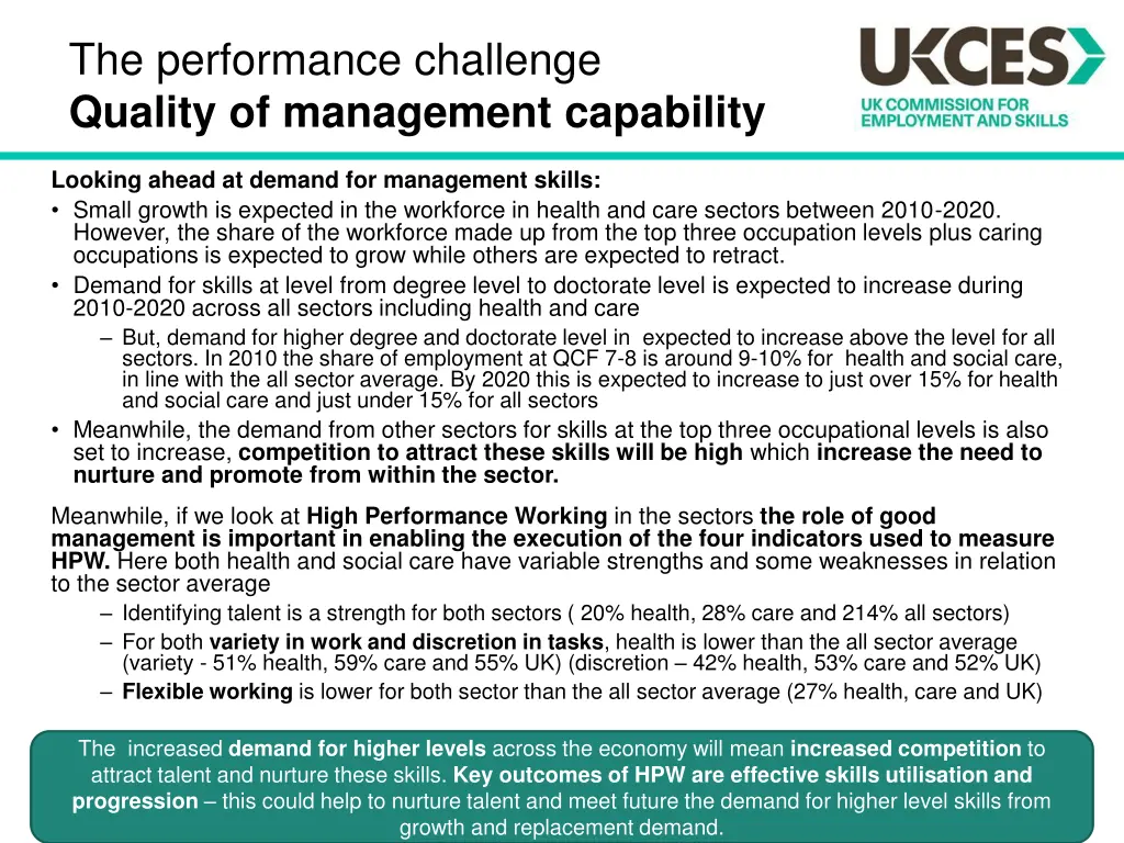 the performance challenge quality of management 1