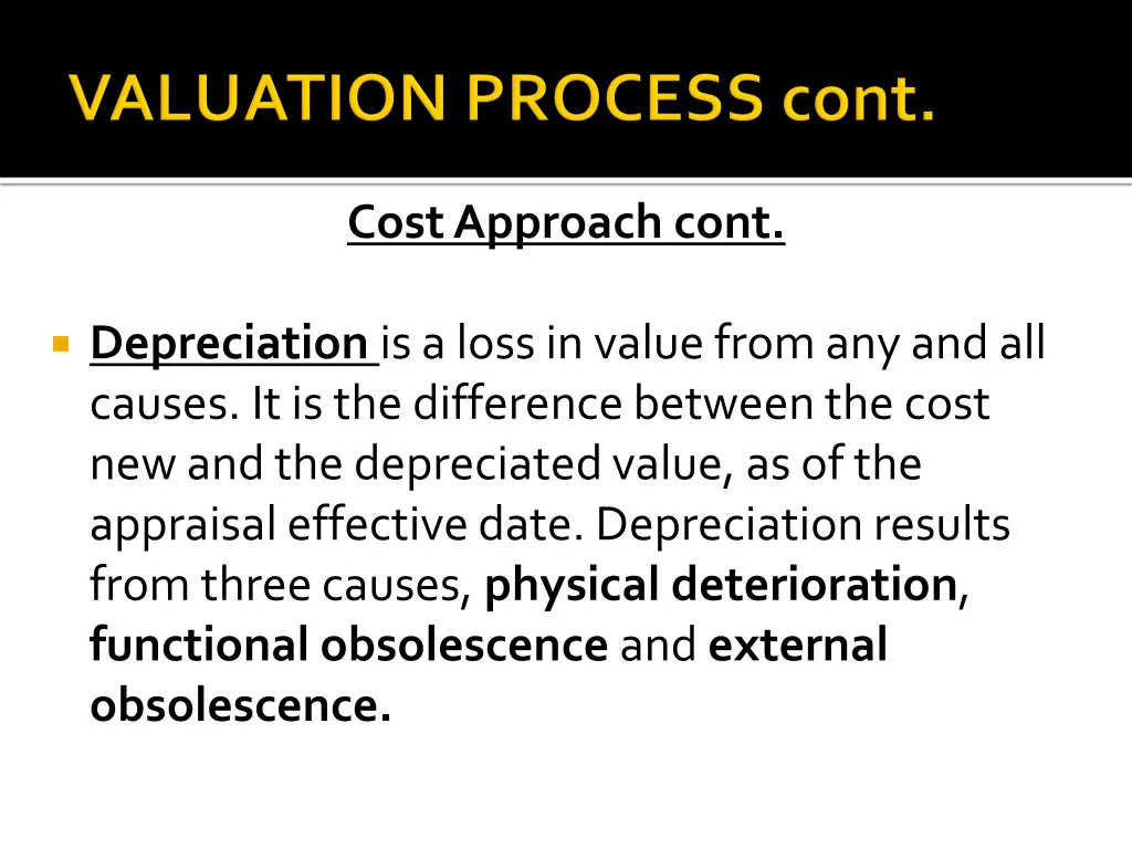 cost approach cont 1