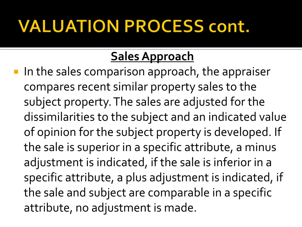 sales approach