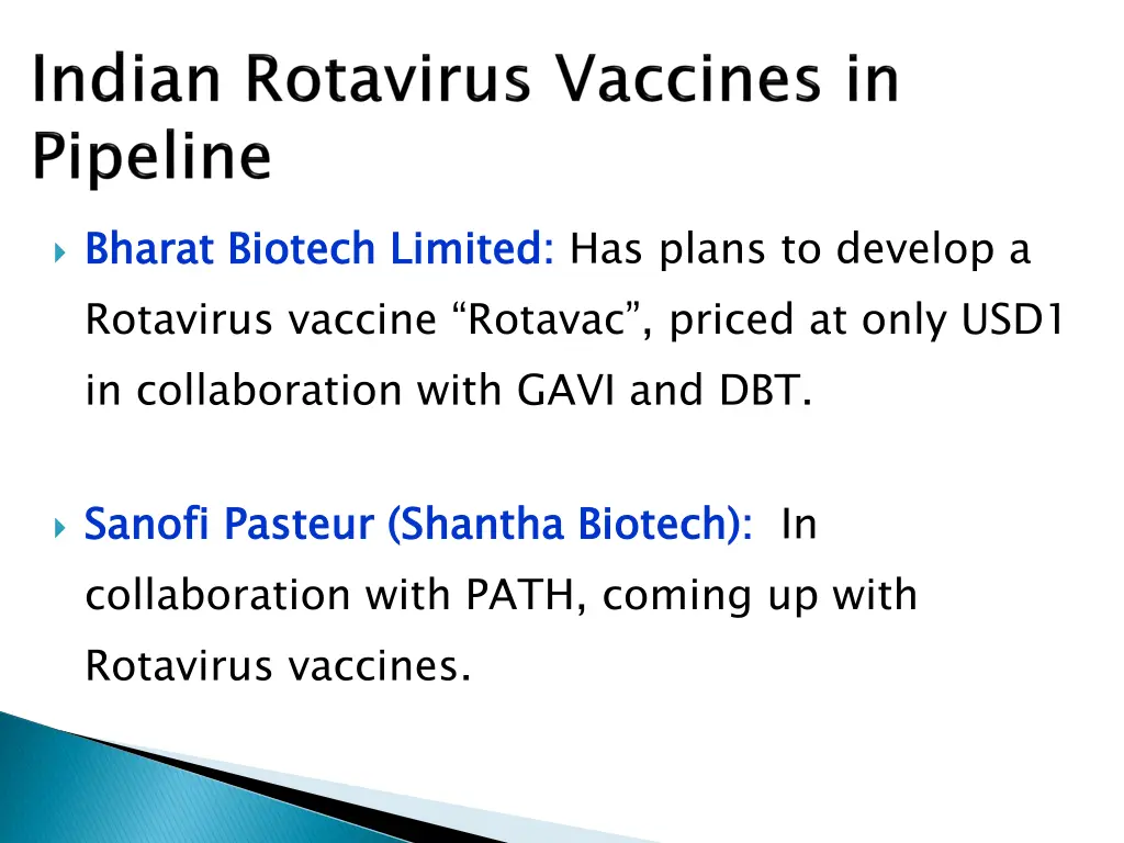 bharat biotech limited rotavirus vaccine rotavac