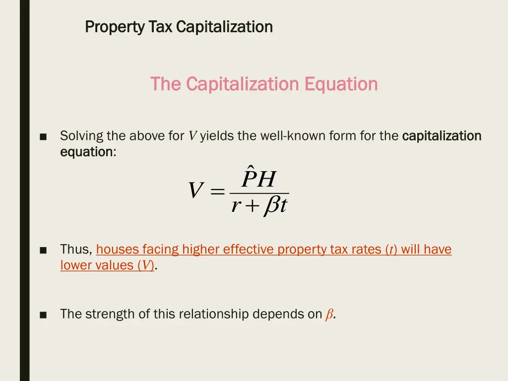 property tax capitalization property 11