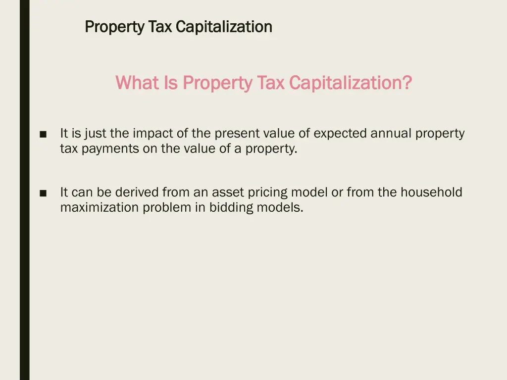 property tax capitalization property 3