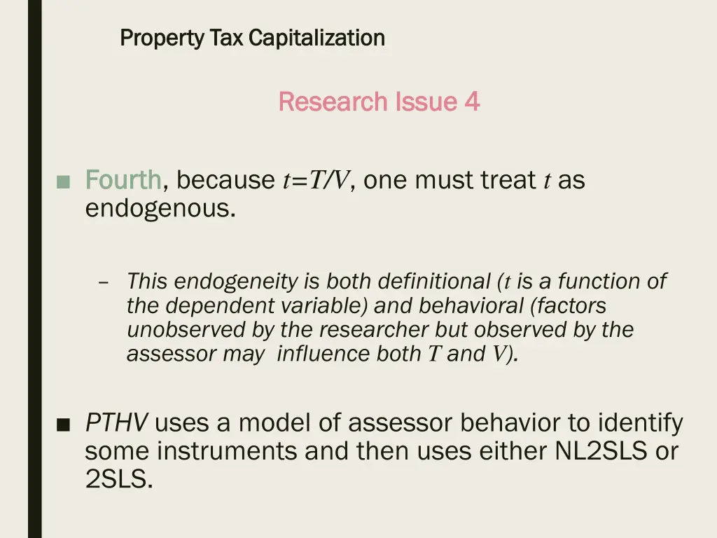 property tax capitalization property 32