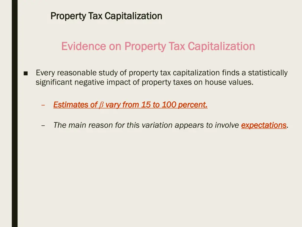 property tax capitalization property 36