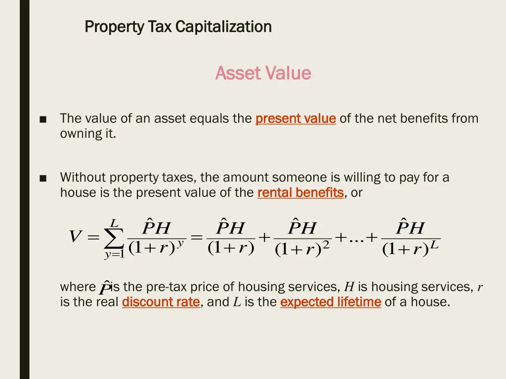 property tax capitalization property 4